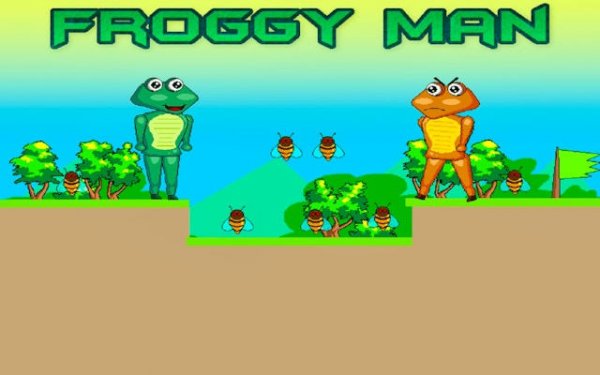 Froggy Man: A Cute 2D Platformer Online Game