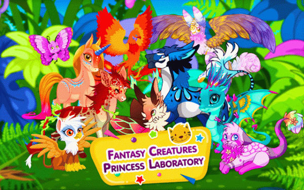 Fantasy Creatures Princess Laboratory - Magic Animal Creator Online Game