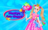 Nastya Cute Blogger: Makeup & Fashion Online Game