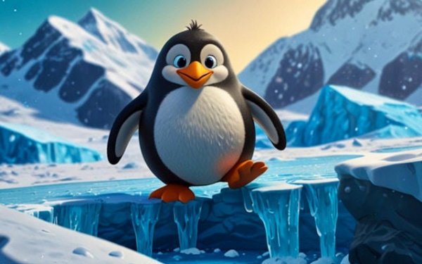 Arctic Slide: Penguin Coin Run