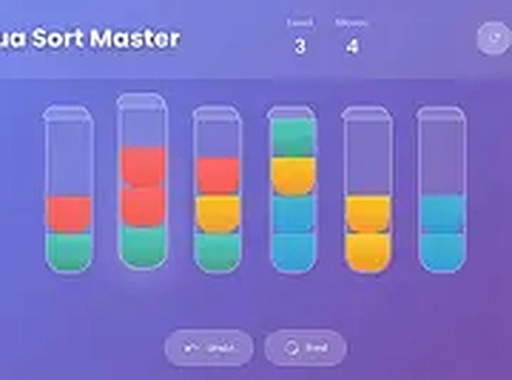 Aqua Sort Master - Water Sorting Puzzle Game