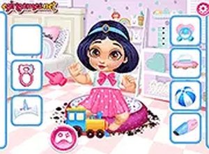 Princess Caring For Baby Princess Online Game