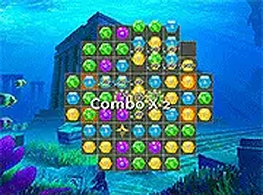 Atlantis Gem Puzzle Game