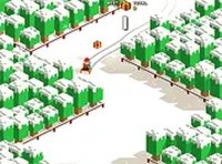 Santa Sleigh Slide Arcade