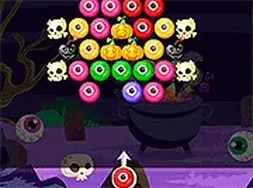 Bubble Shooter Spooky Online Game