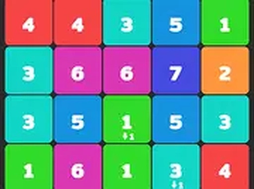 Merge Number Up Puzzle Game