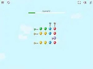 Balloons and Scissors Puzzle Game