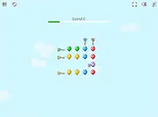 Balloons and Scissors Puzzle Game