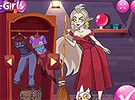 Owl Witch BFF Dress Up Game
