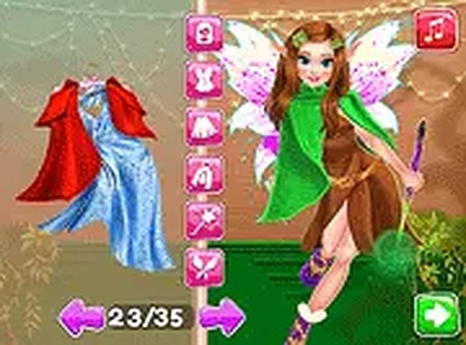 Winter Fairy Fashion Show Online Game