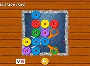 Buttons & Scissors Story Puzzle Game Online