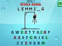 Hangman Challenge Winter Puzzle Game